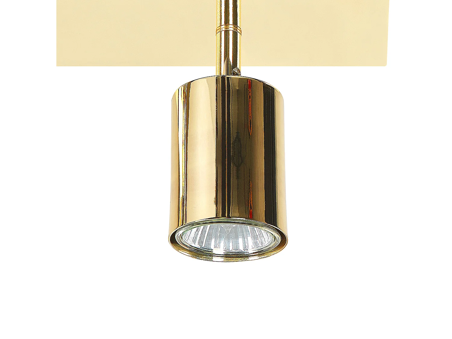 Spot à 4 lumières TIGRIS Réglable Métal Doré