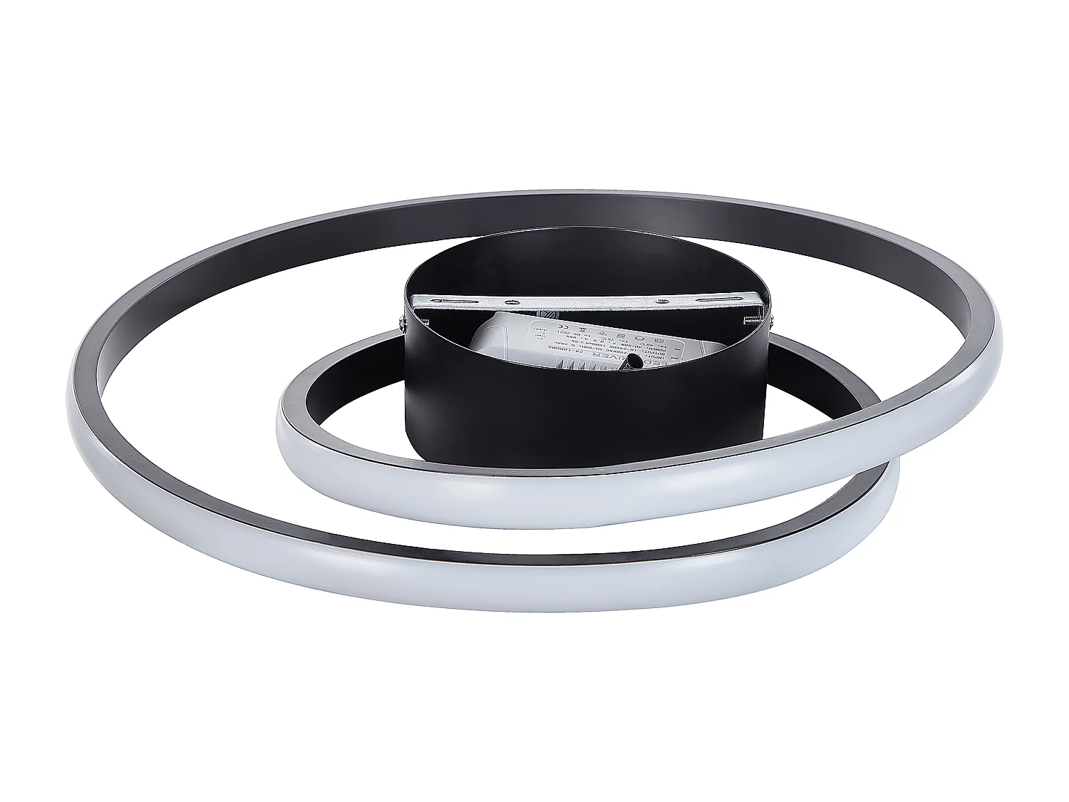 Deckenleuchte LED schwarz Aluminium / Kunststoff für Wohnzimmer Naryn