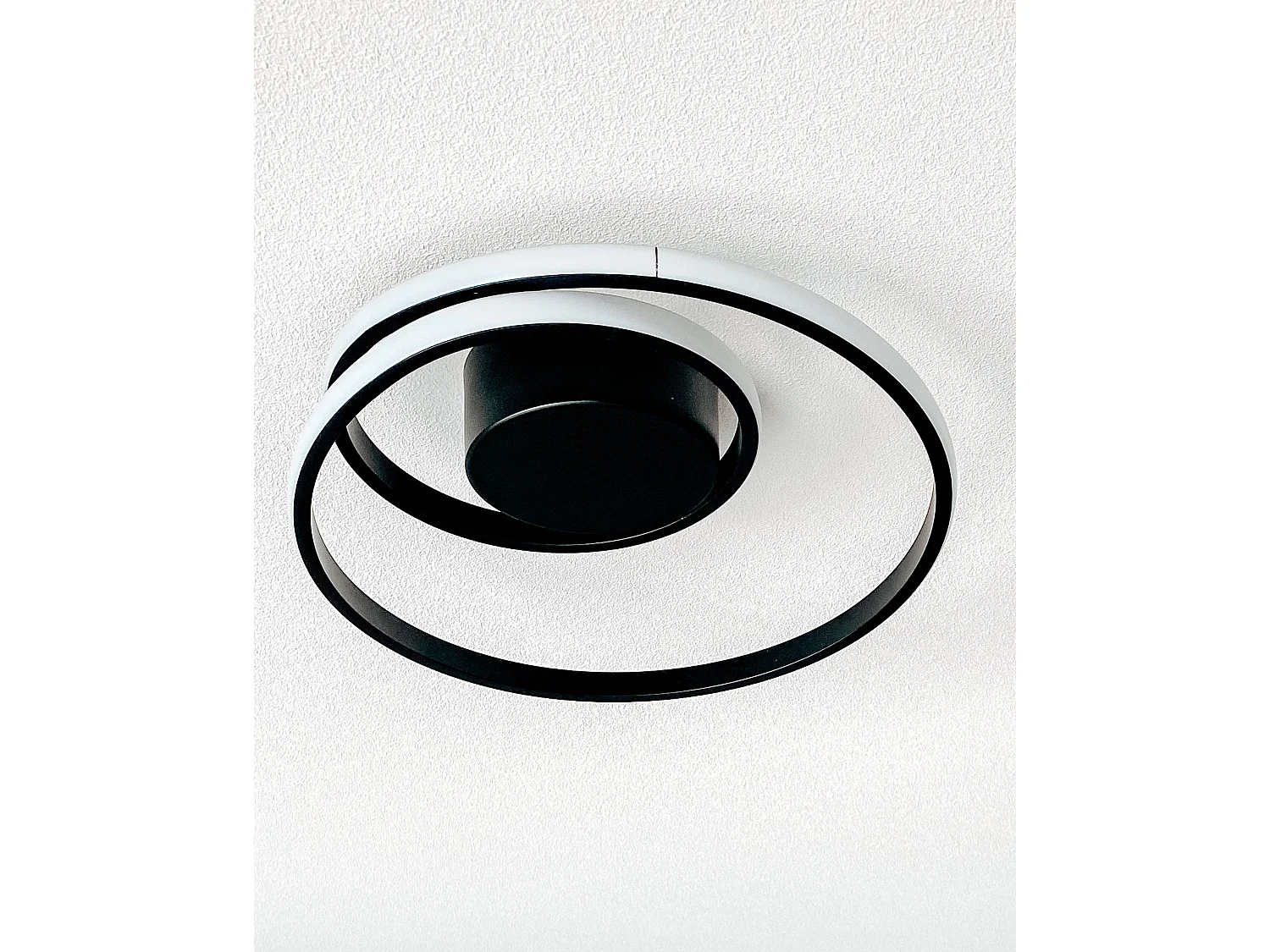 LED Ceiling Lamp NARYN Metal Black