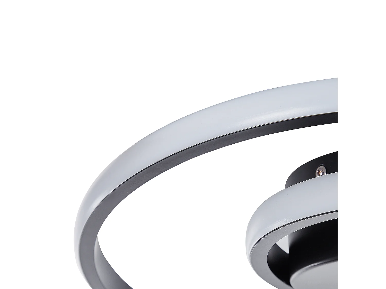 Plafonnier à LED NARYN Métal Noir