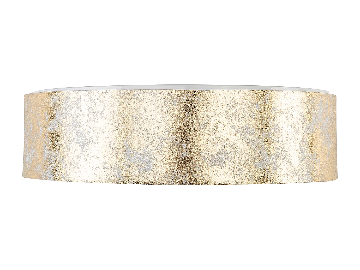 Hängelampe Pendelleuchte gold Stoff modern Rena