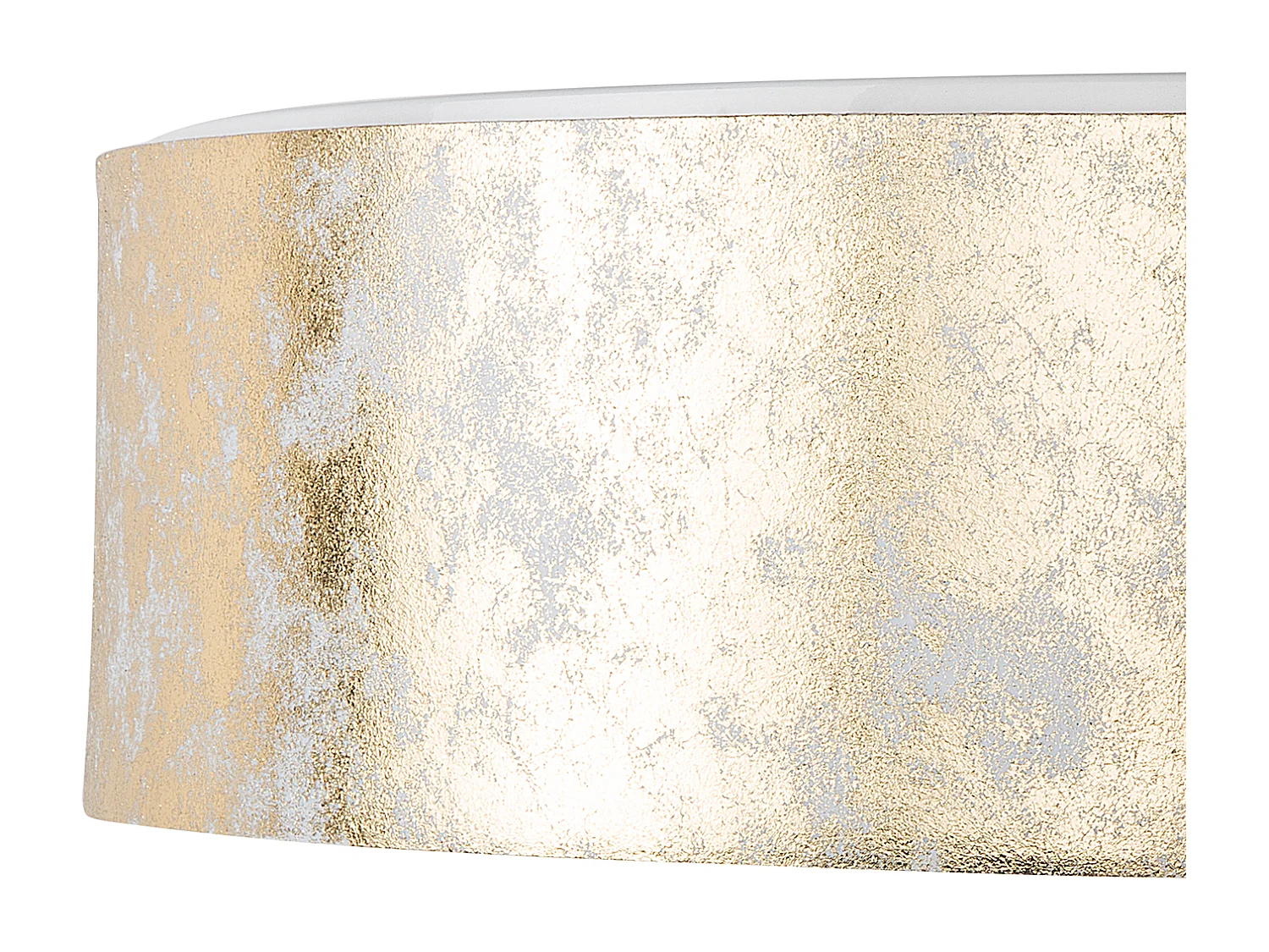 Hängelampe Pendelleuchte gold Stoff modern Rena