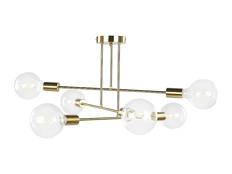 Plafondlamp KIDANE Metaal Messing