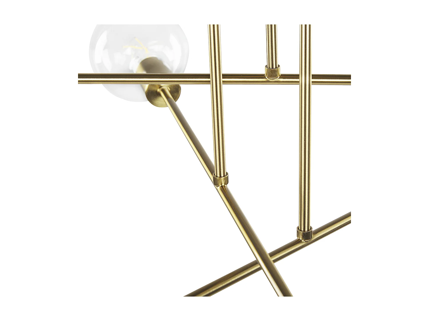 Plafondlamp KIDANE Metaal Messing