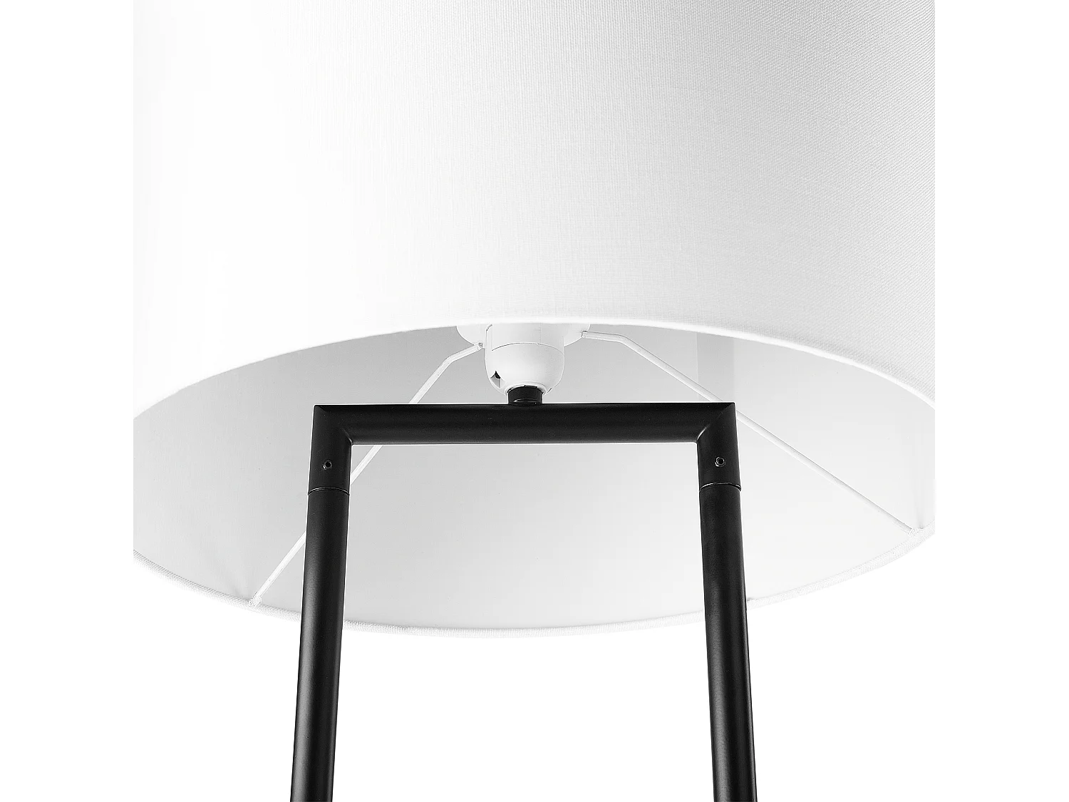 Lampadaire blanc 153 cm REMUS