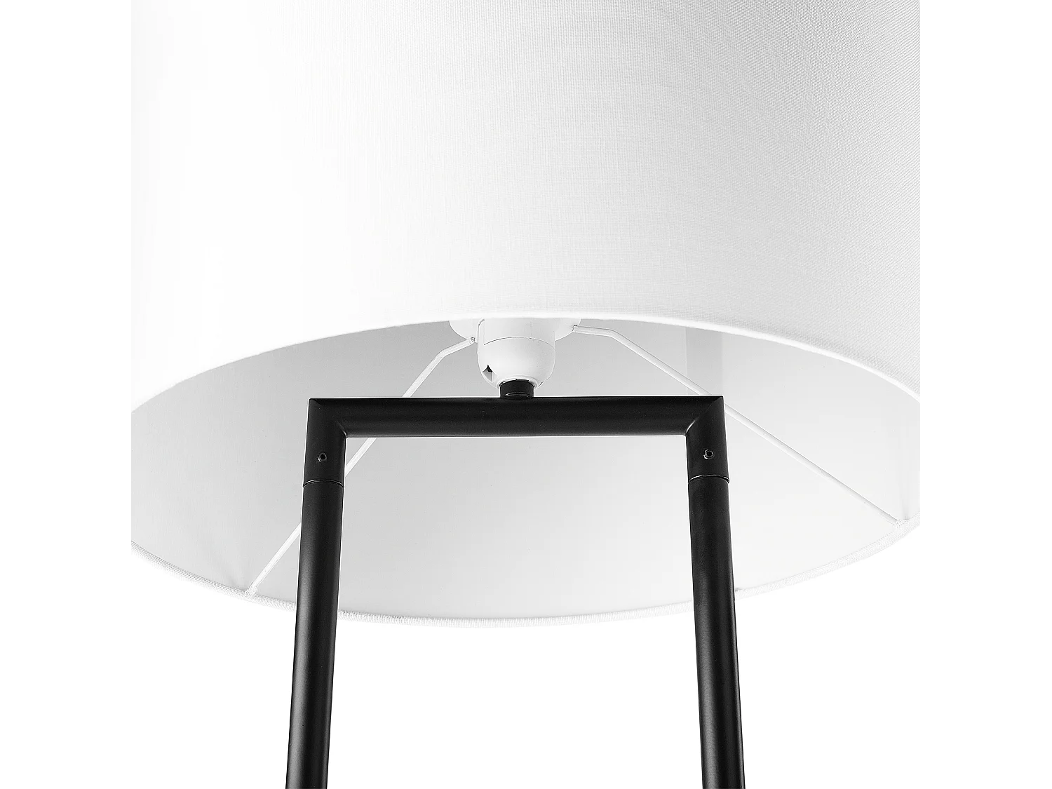 Lampadaire blanc 153 cm REMUS
