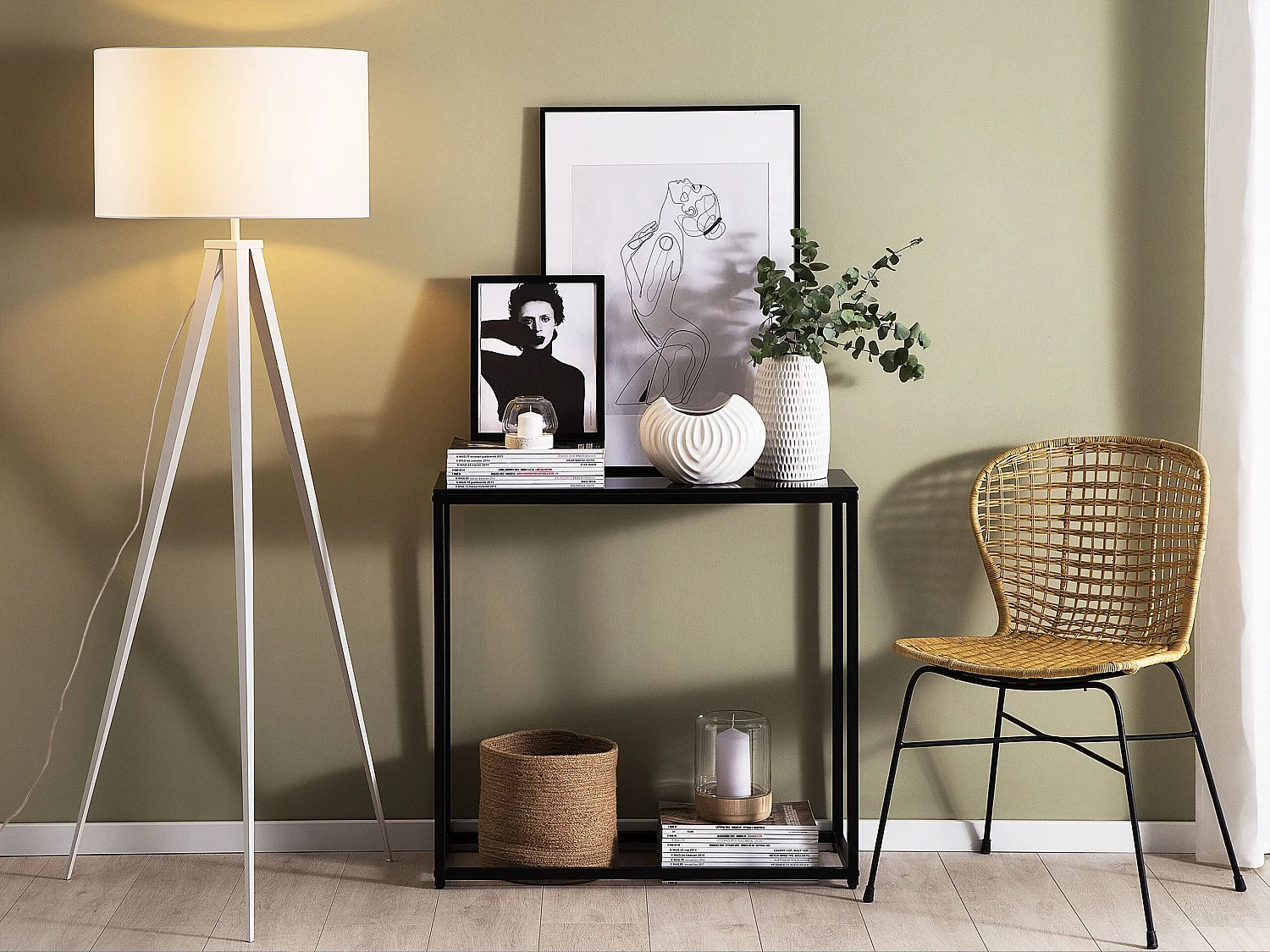 Lampadaire STILETTO Métal Blanc