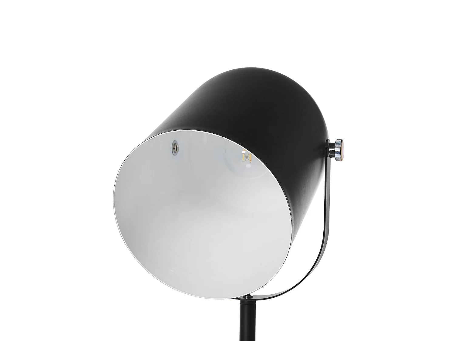 Lampadaire TYRIA Réglable Métal Noir