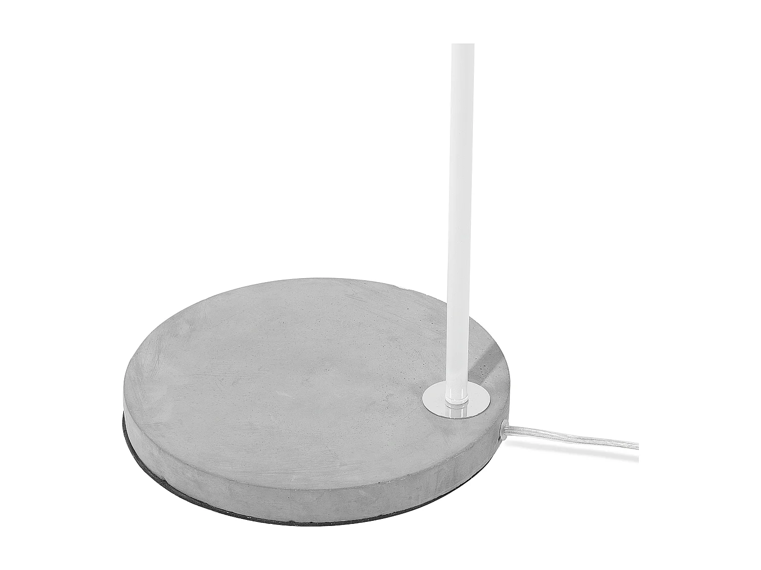 Lampadaire CHANZA Réglable Métal Blanc