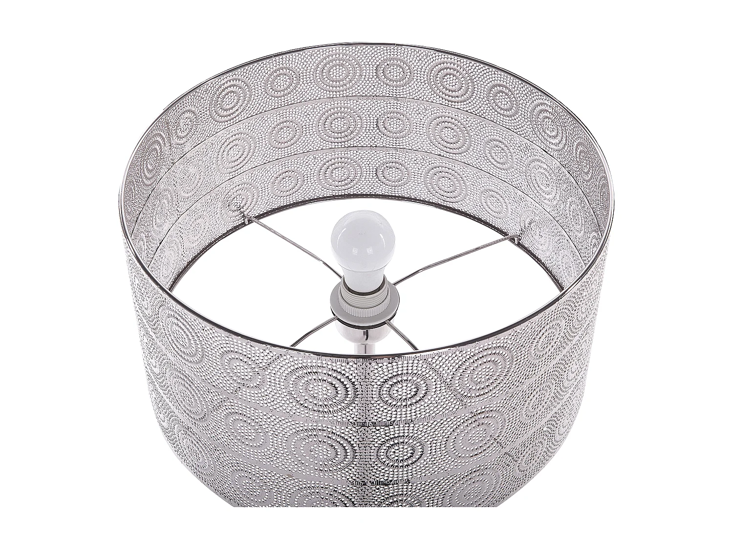 Lampadaire design en nickel NUON