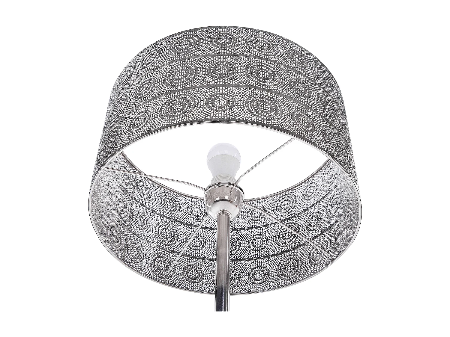 Lampadaire design en nickel NUON