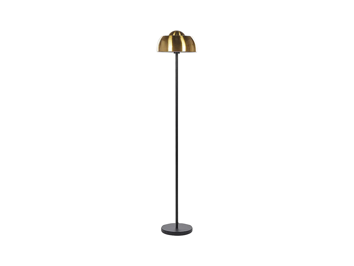 Lampadaire SENETTE Métal Noir-doré