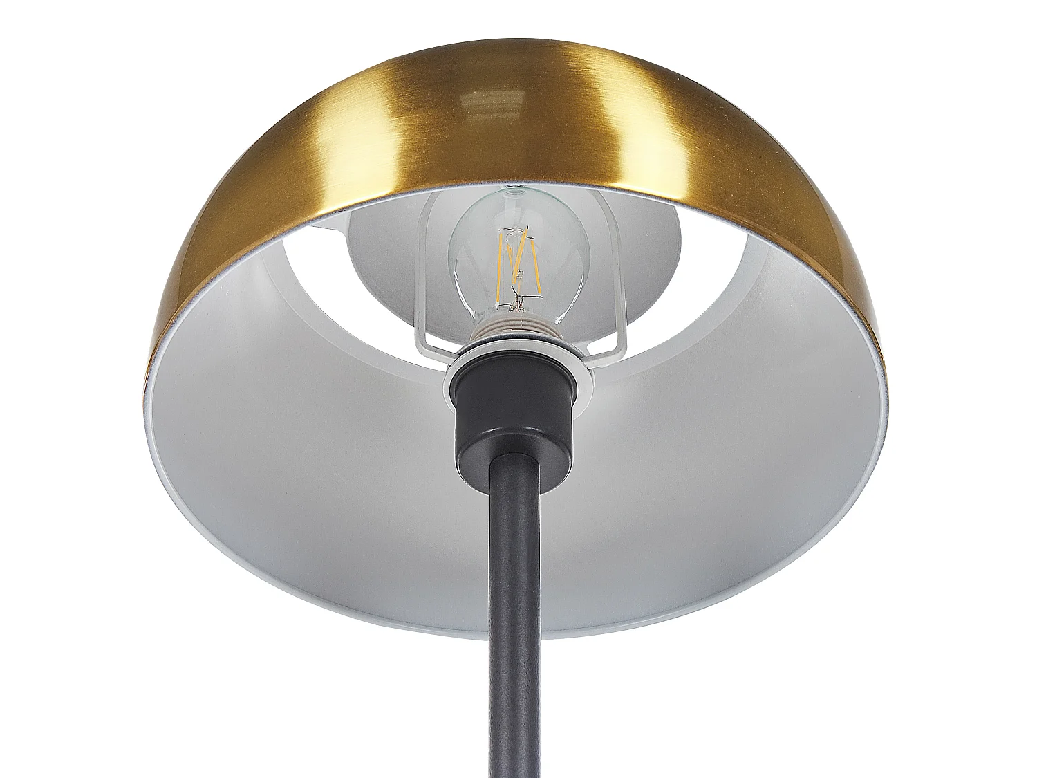 Lampadaire SENETTE Métal Noir/doré