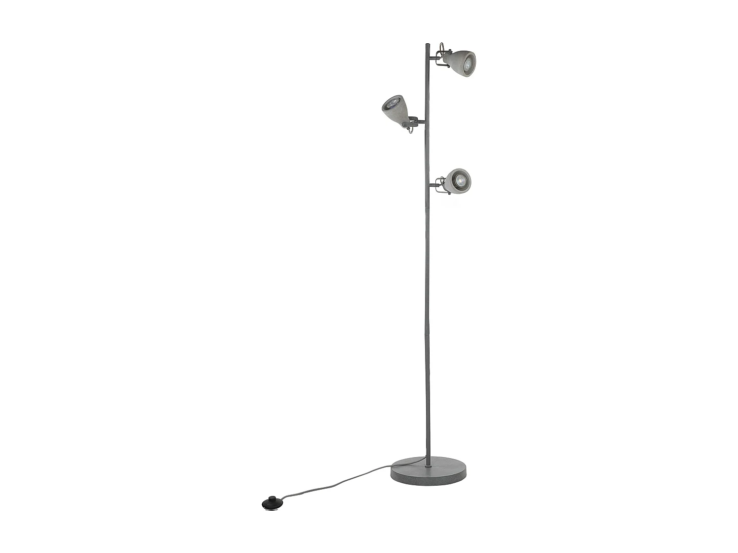 Lampa podłogowa MISTAGO Regulowana Beton Szary