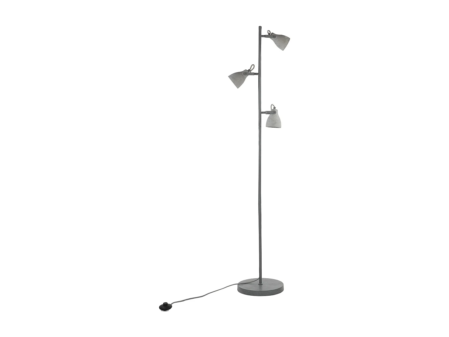 Lampadaire MISTAGO Réglable Béton Gris