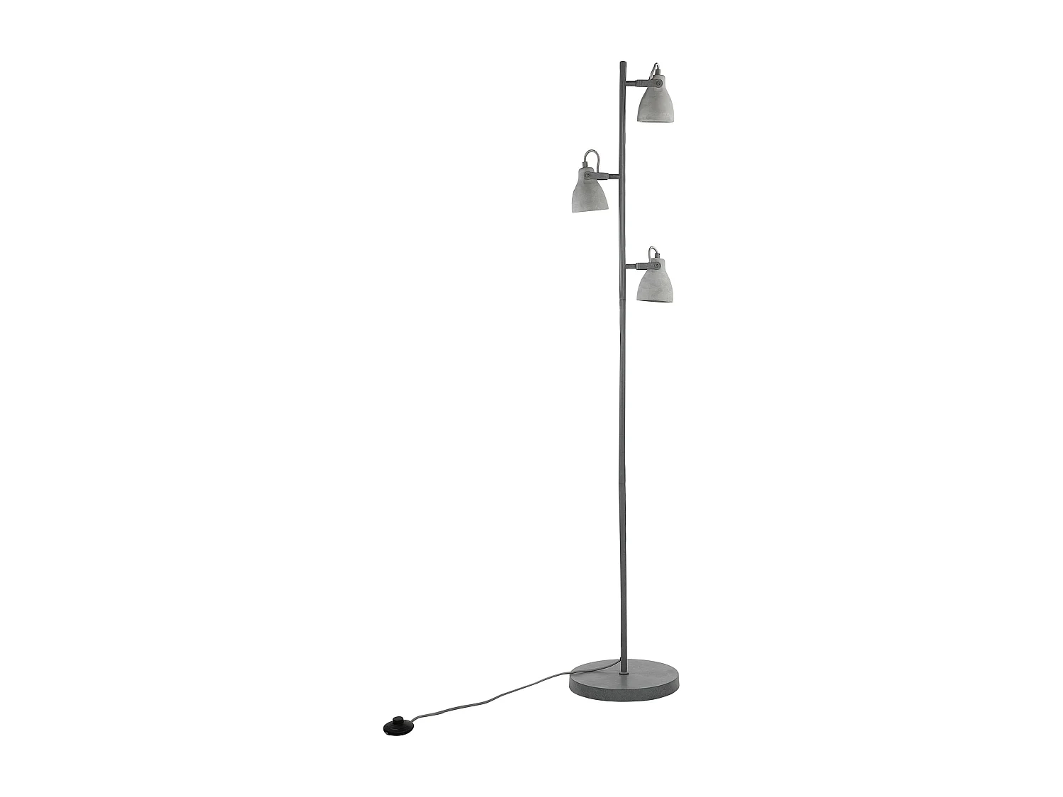 Lampadaire MISTAGO Réglable Béton Gris