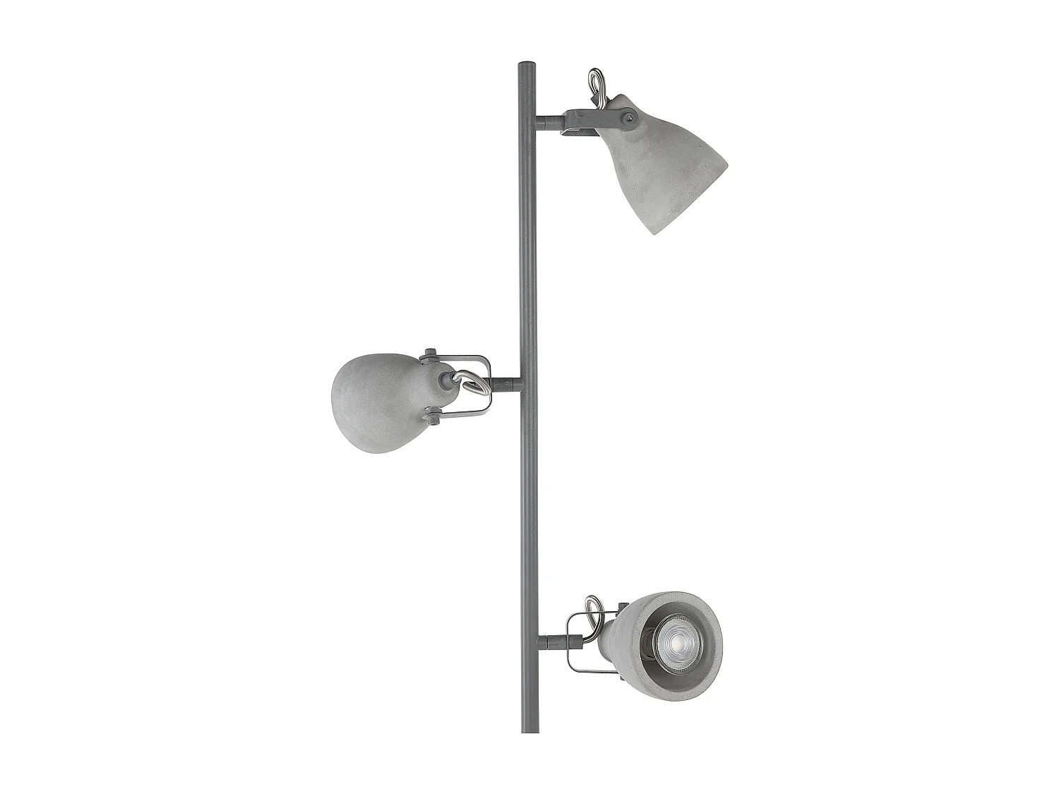 Lampadaire MISTAGO Réglable Béton Gris