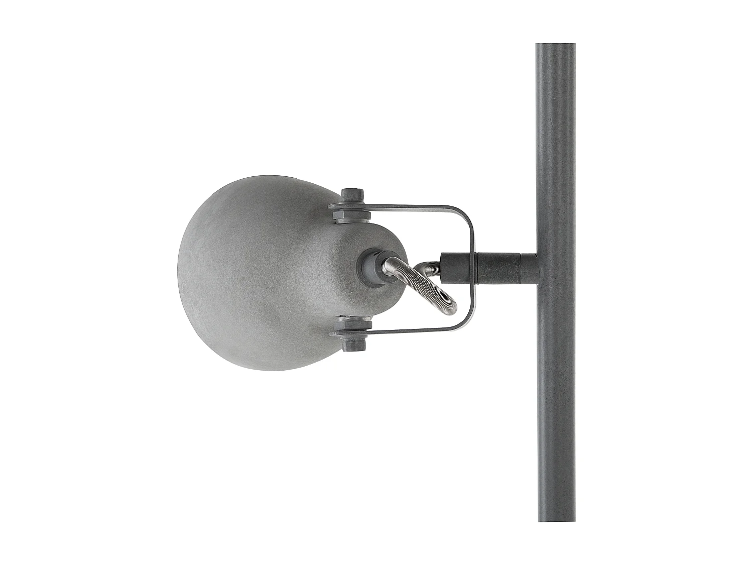 Lampadaire MISTAGO Réglable Béton Gris