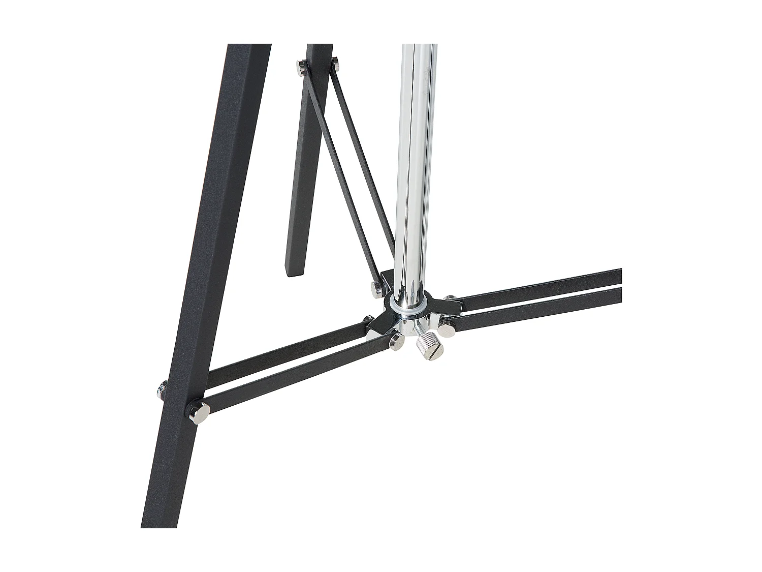 Lámpara de pie THAMES Metal Negro