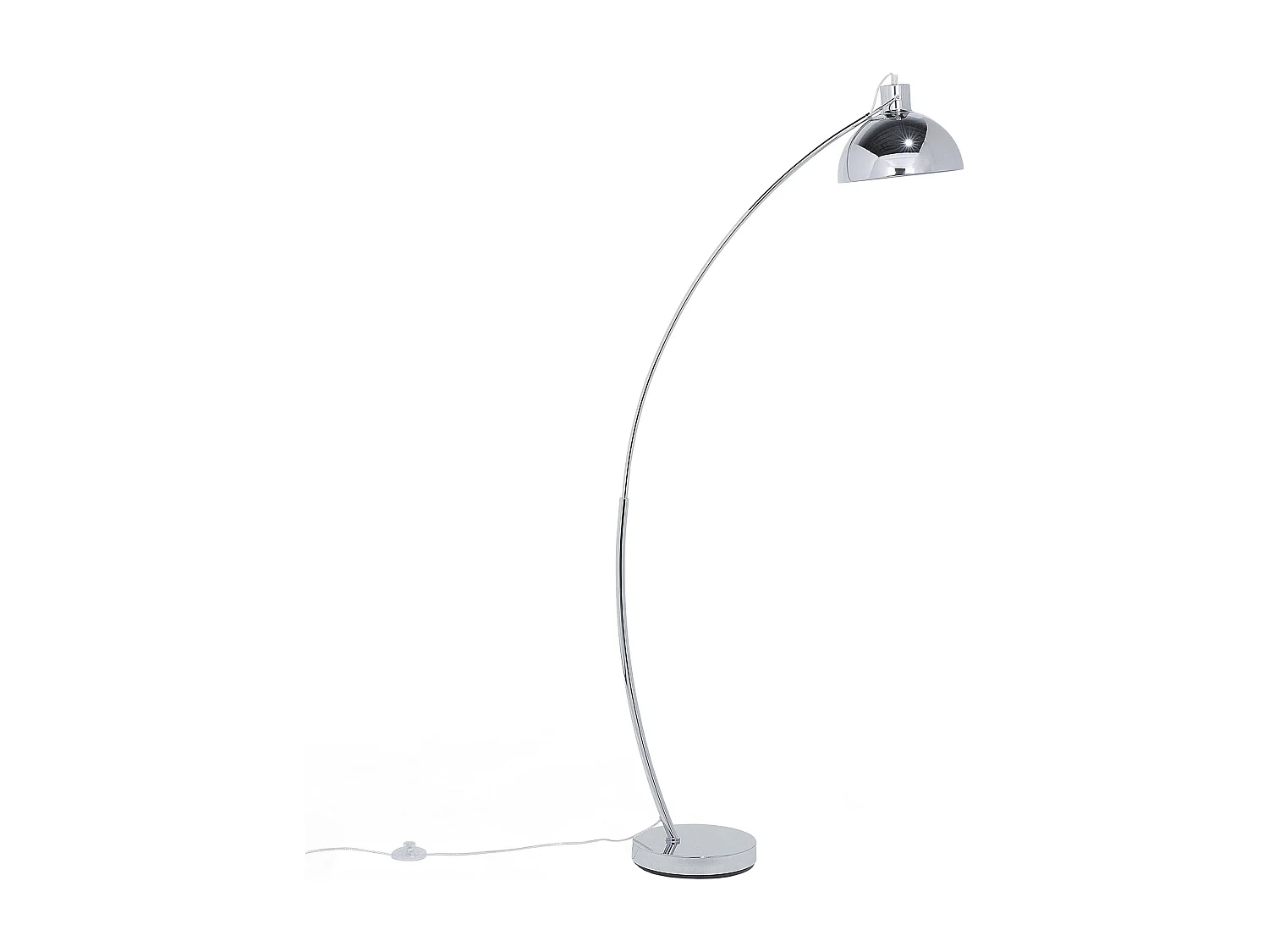 Lampadaire DINTEL Métal Argenté