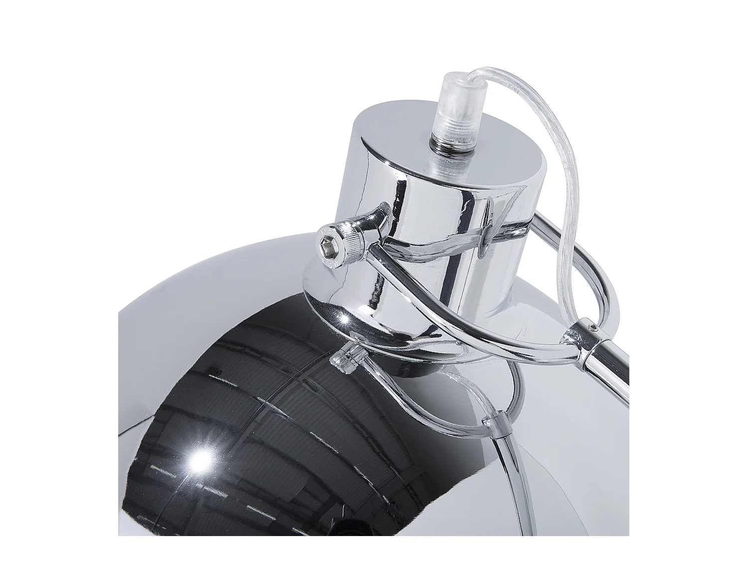 Staande lamp DINTEL Metaal Zilver