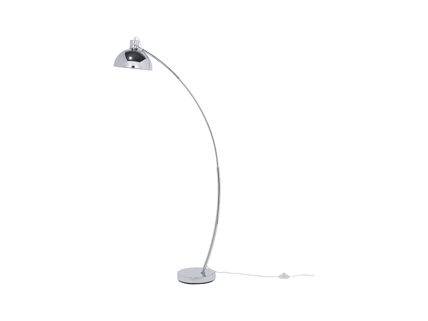 Staande lamp DINTEL Metaal Zilver
