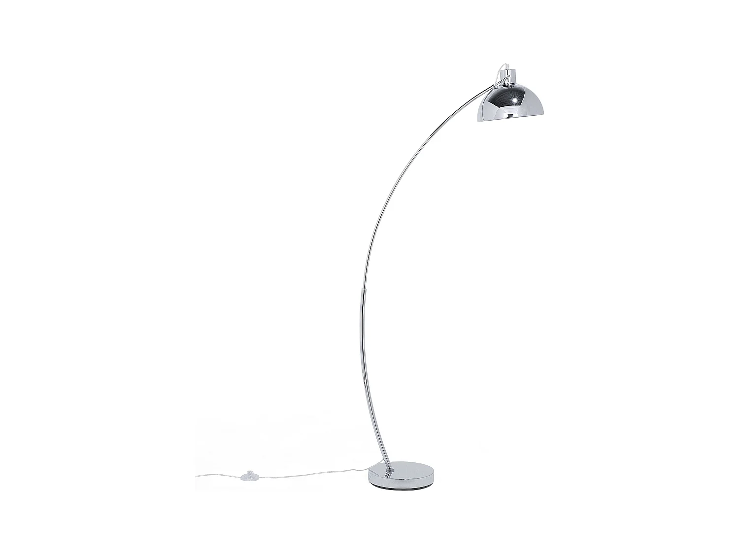 Staande lamp DINTEL Metaal Zilver