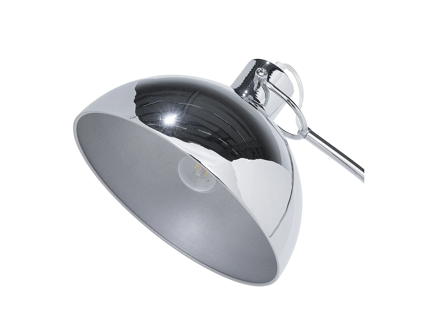 Staande lamp DINTEL Metaal Zilver