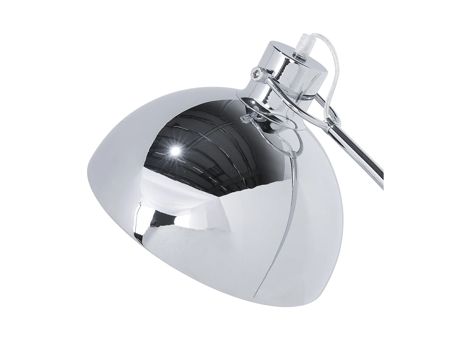 Staande lamp DINTEL Metaal Zilver
