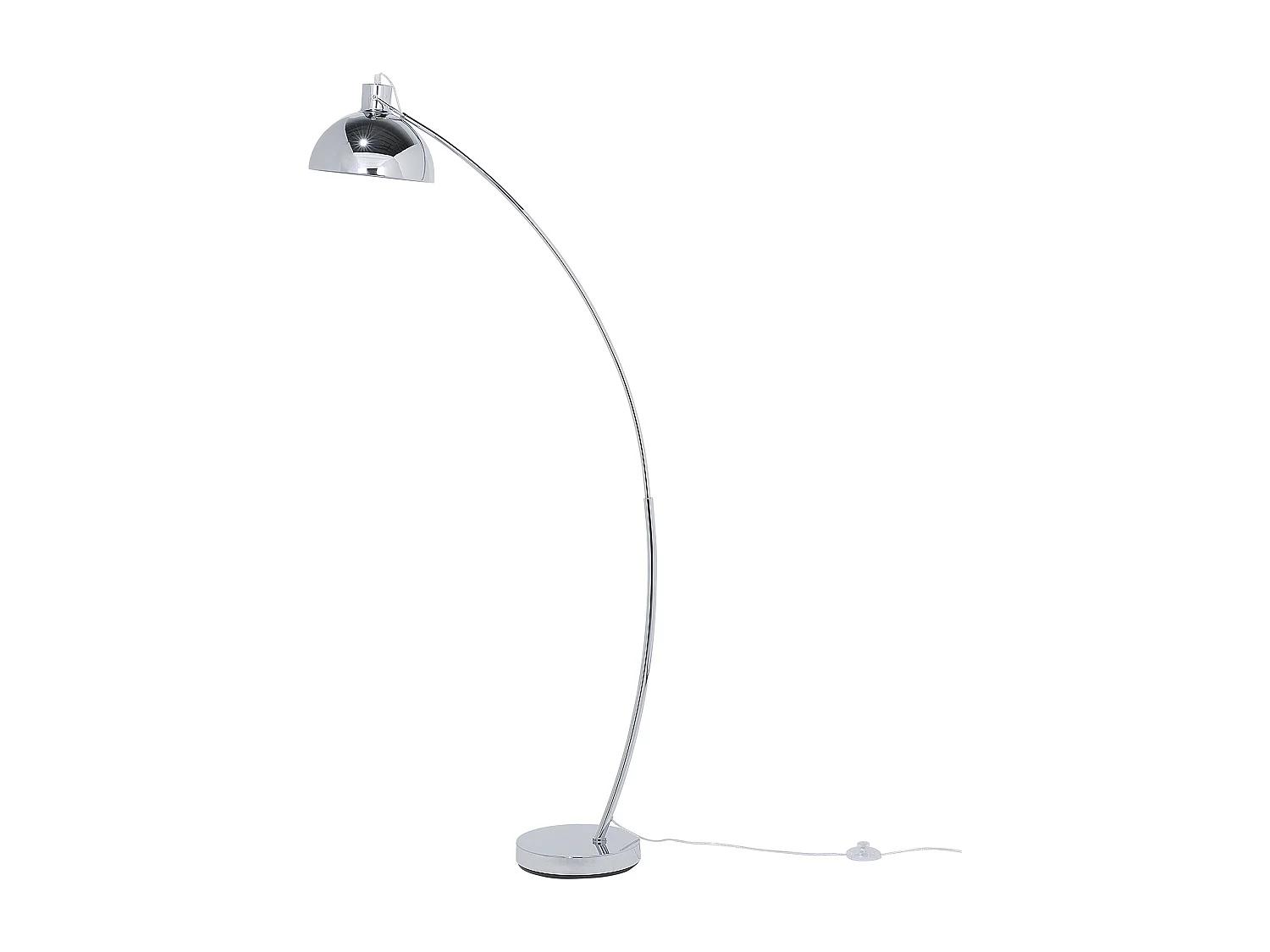 Stehlampe im modernen Stil Metall silbern Dintel