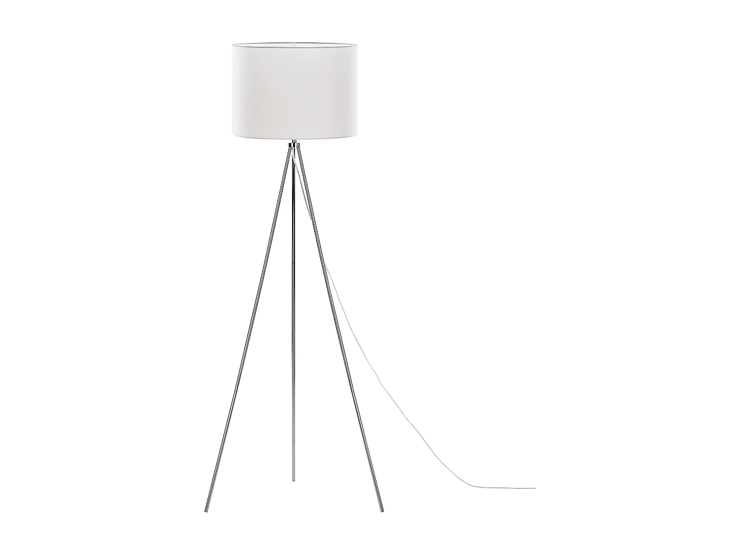 Staande lamp VISTULA Metaal Zilver