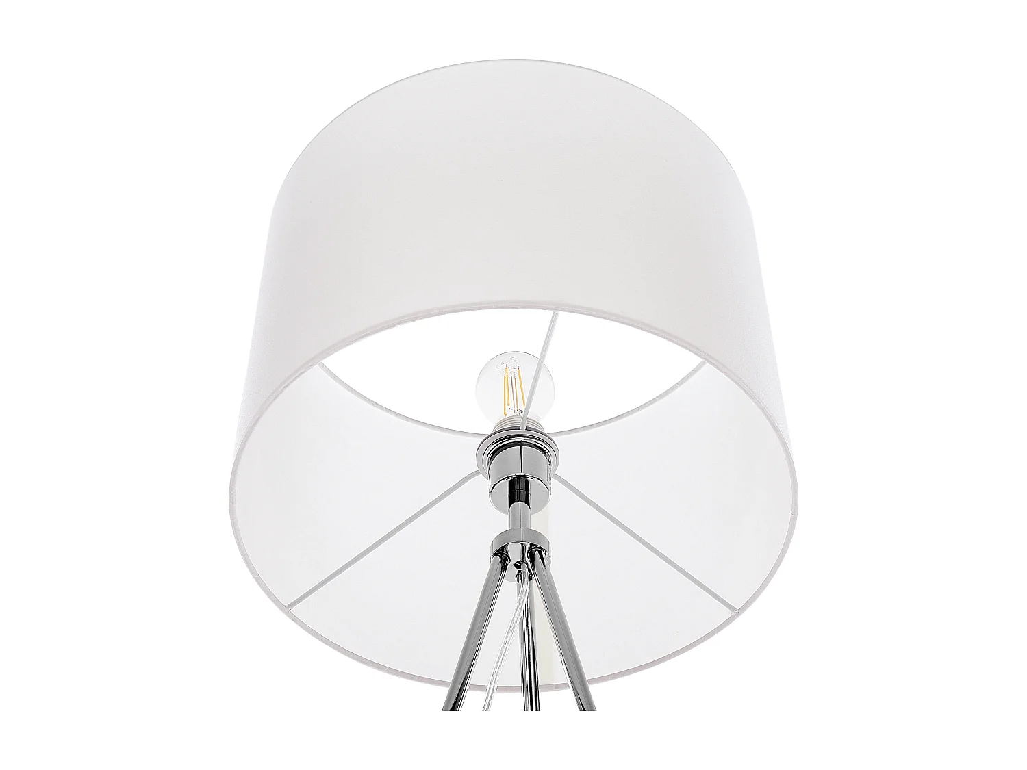 Lampa podłogowa VISTULA Metal Srebrny