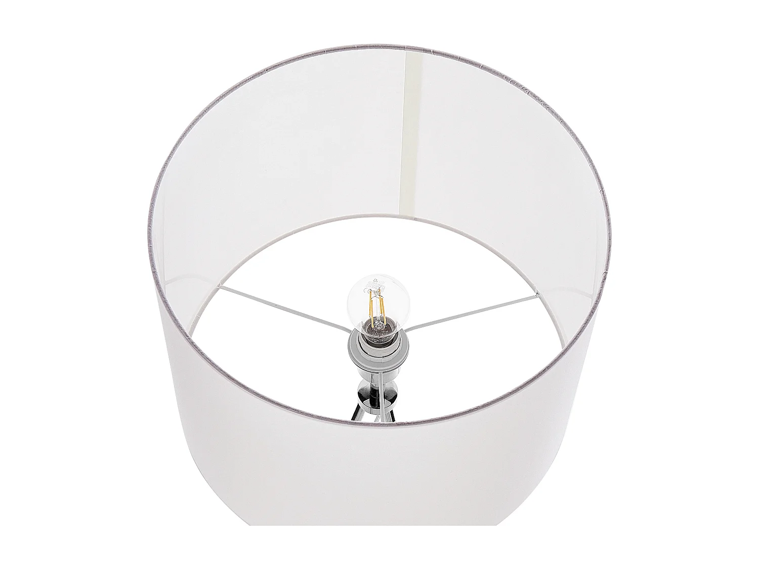 Lampa podłogowa VISTULA Metal Srebrny