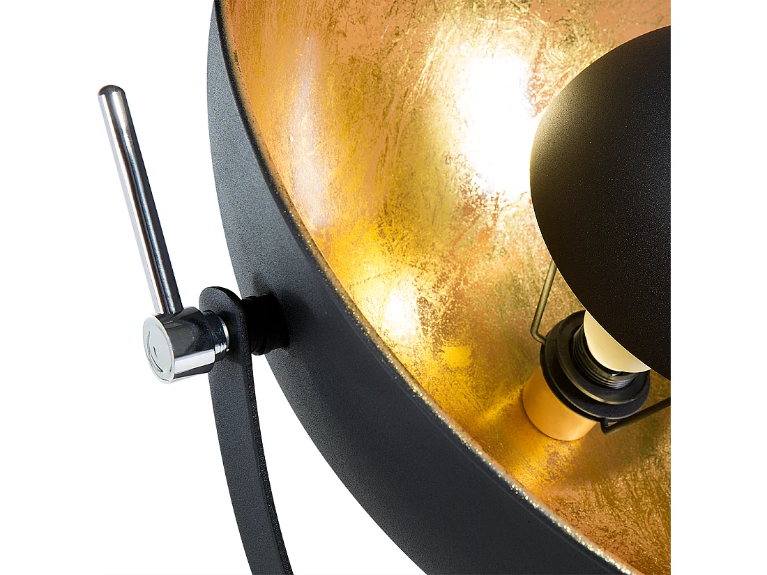 Staande lamp THAMES Metaal Goud