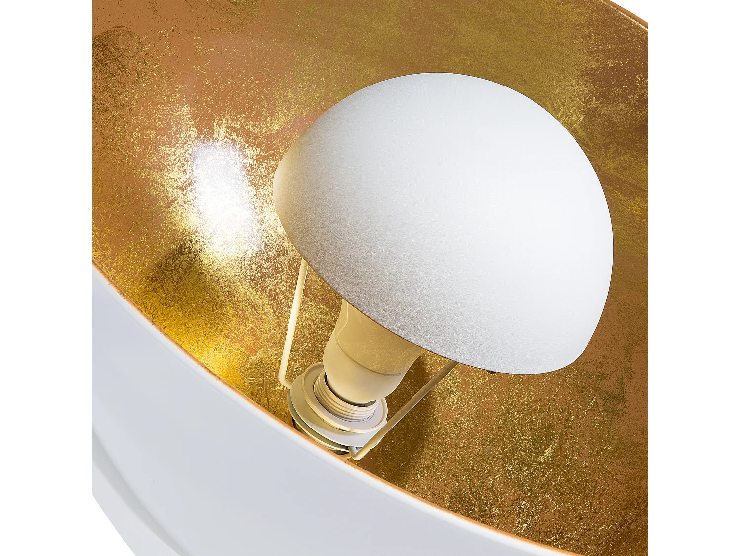 Staande lamp THAMES Metaal Wit