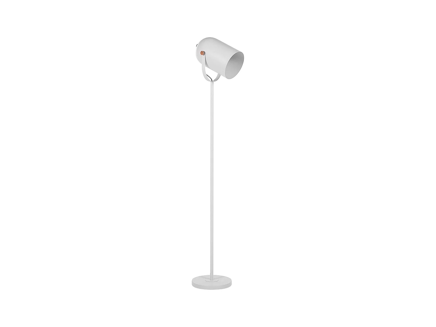 Lampadaire TYRIA Réglable Métal Blanc