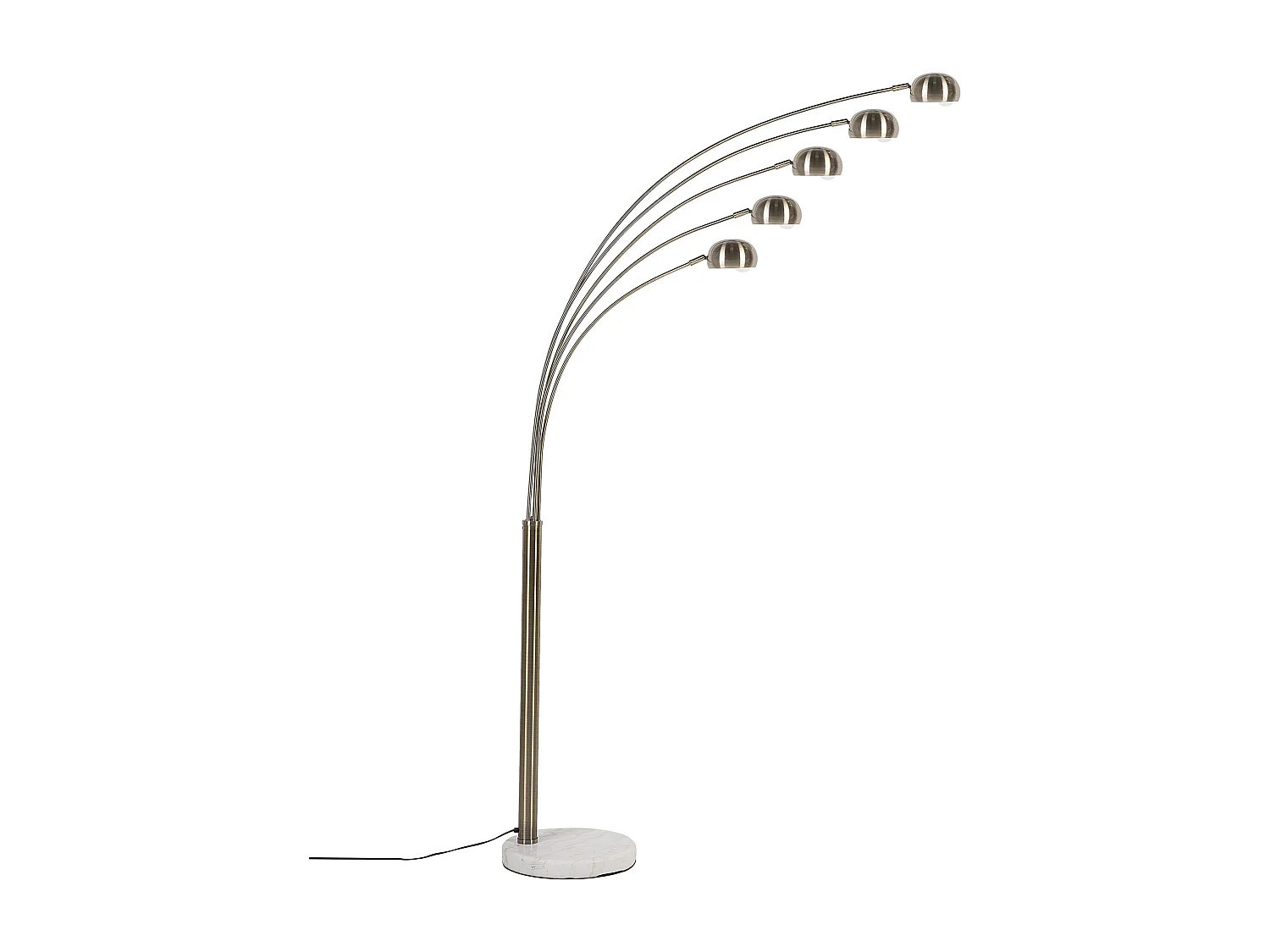 Lampa podłogowa FLINDERS Regulowana Metal Złoty