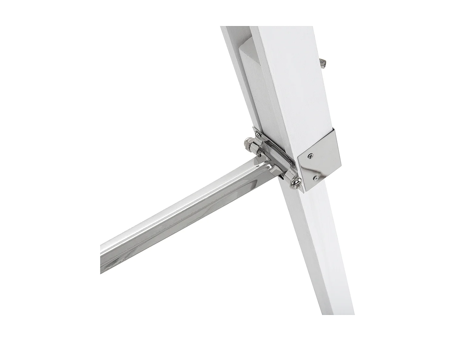 Staande lamp ALZETTE Dennenhout Wit