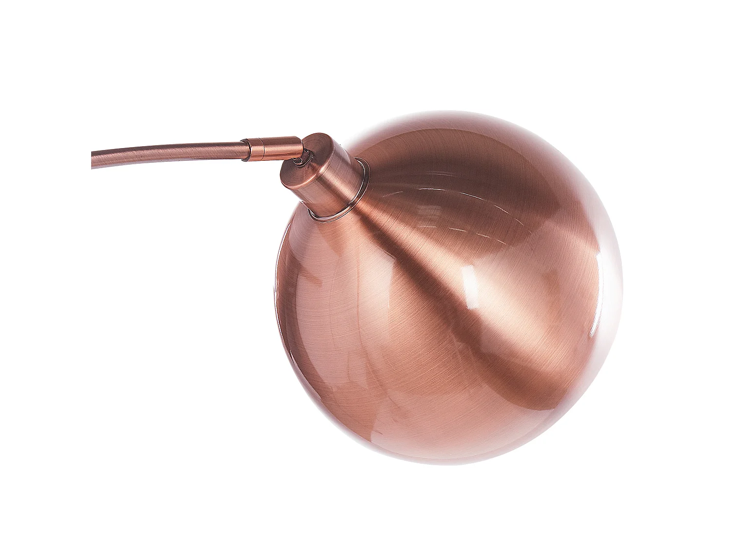 Lampadaire cuivré en métal PAROO