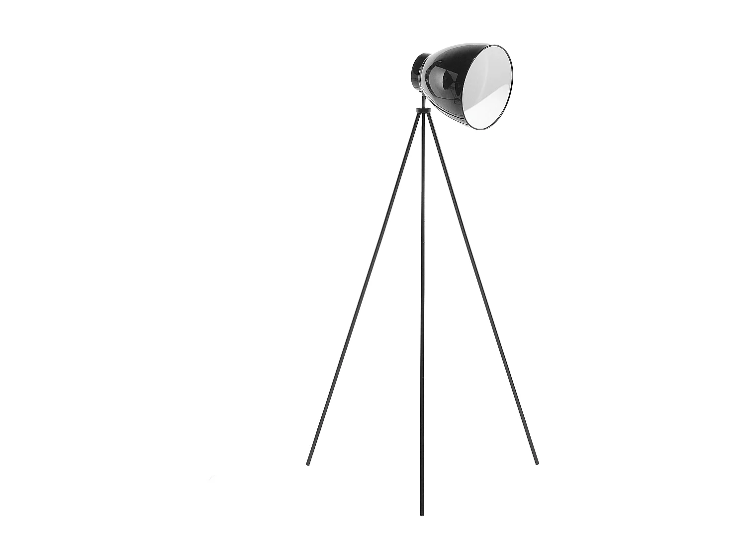 Moderne Stehlampe originelles Gestell Metall schwarz Tamega