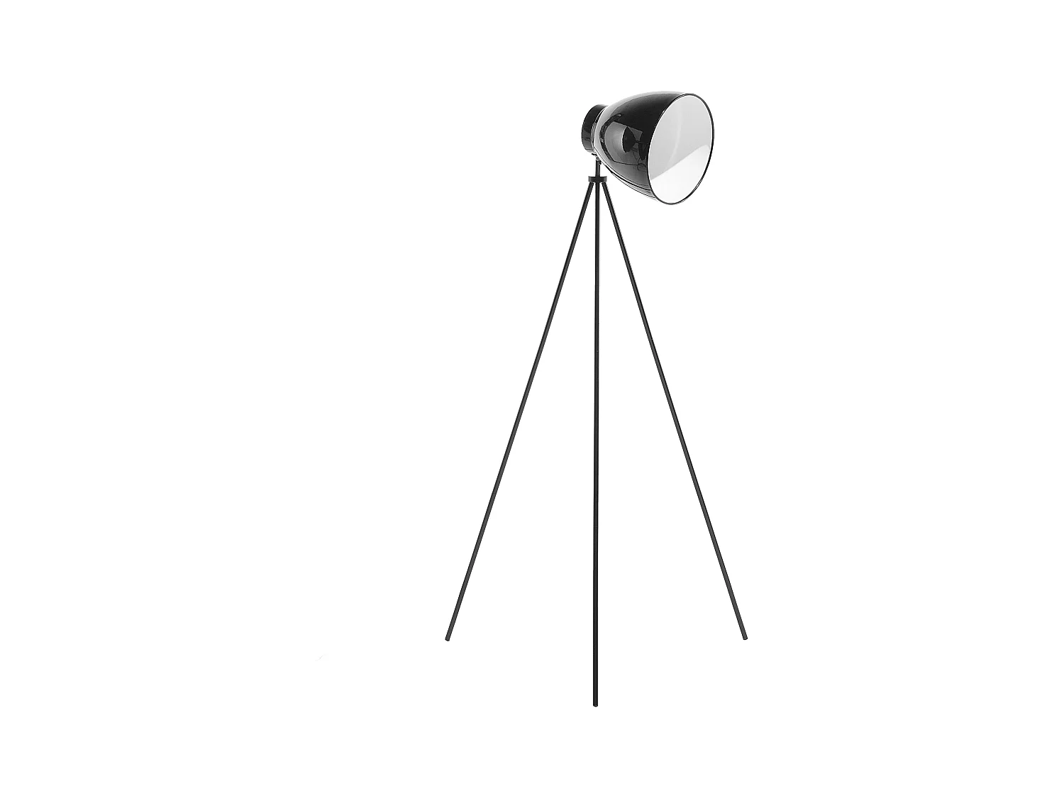 Staande lamp TAMEGA Metaal Zwart