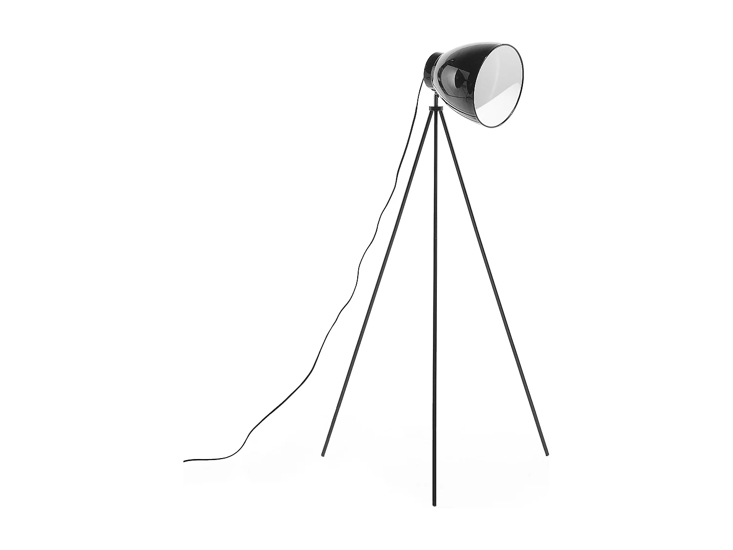 Lampadaire TAMEGA Métal Noir