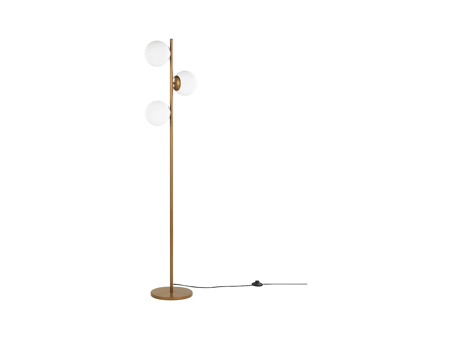 Candeeiro de pé WADI Metal Dourado