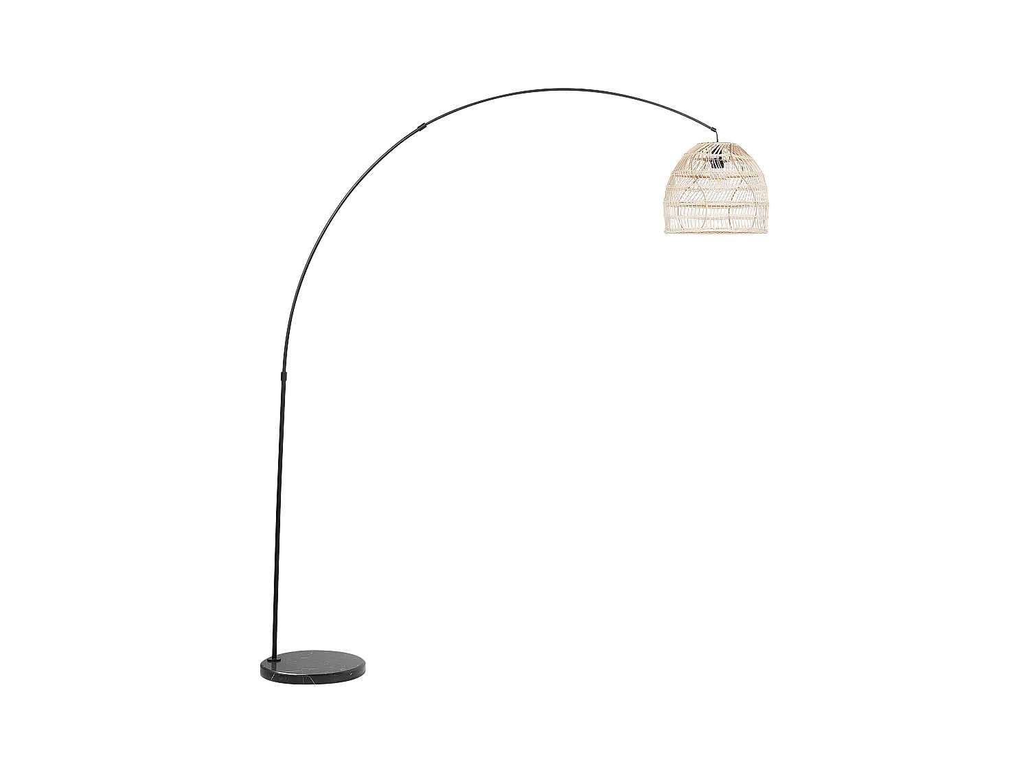 Lampadaire GUAVIARE Rotin Beige