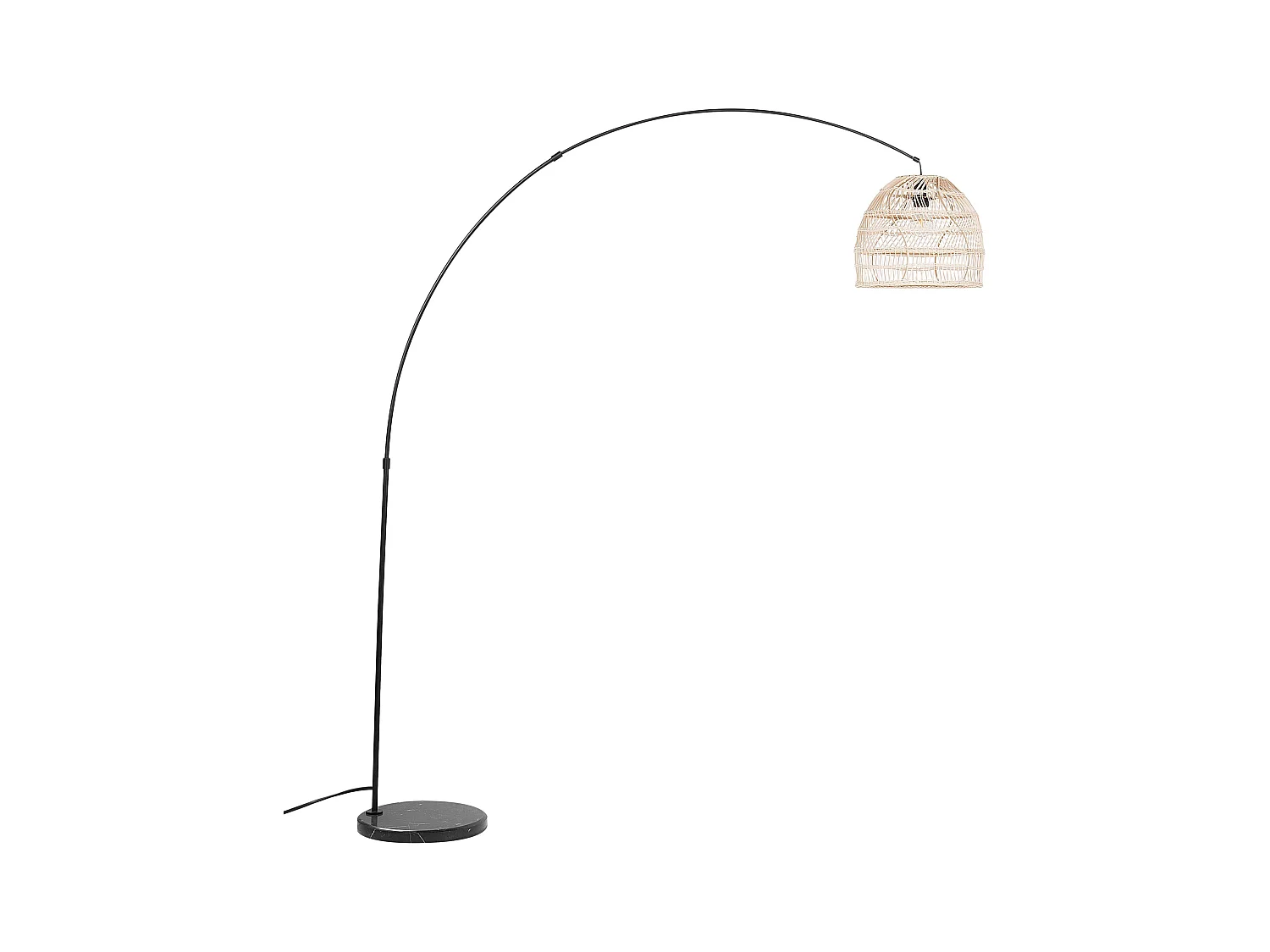 Staande lamp GUAVIARE Rotan Beige