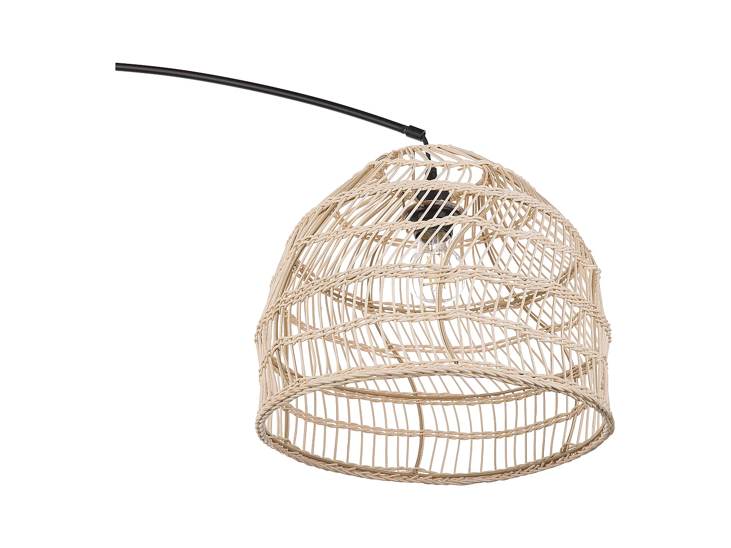 Staande lamp GUAVIARE Rotan Beige