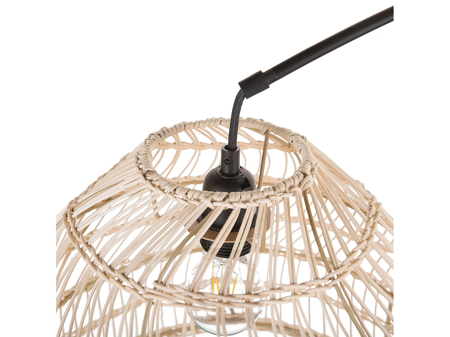 Staande lamp GUAVIARE Rotan Beige