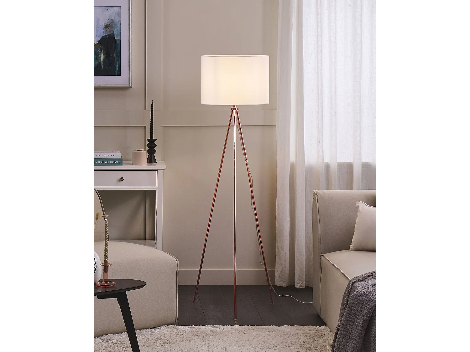 Lampadaire VISTULA Métal Cuivré