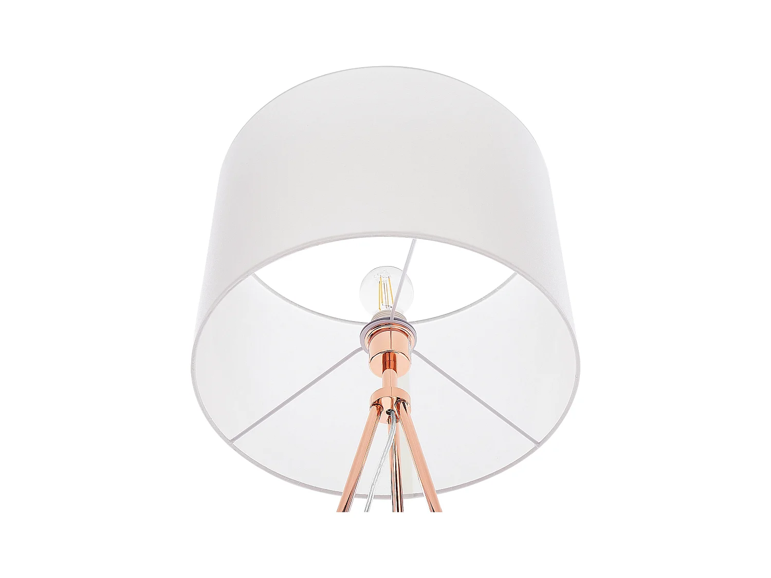 Lampa podłogowa VISTULA Metal Miedziany