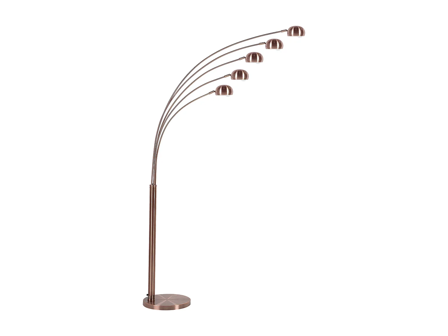 Stehlampe kupfer 210 cm rund FLINDERS